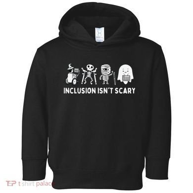 Inclusion Isnt Scary SLP Halloween Sped Teacher Inclusion Toddler Hoodie