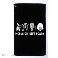 Inclusion Isnt Scary SLP Halloween Sped Teacher Inclusion Golf Towel thumb 0
