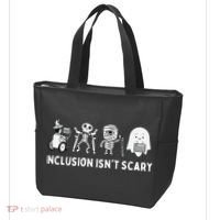 Inclusion Isnt Scary SLP Halloween Sped Teacher Inclusion Tote Bag thumb 3