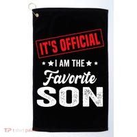 It's I'm The Favorite Son Golf Towel thumb 0