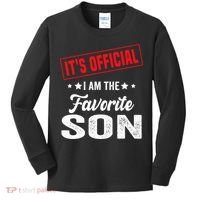 It's I'm The Favorite Son Kids Long Sleeve Shirt thumb 0