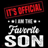 It's I'm The Favorite Son Kids Long Sleeve Shirt thumb 2