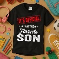 It's I'm The Favorite Son Kids T-Shirt thumb 3