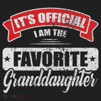 It's I'm The Favorite Granddaughter Funny Sayings Beanie thumb 2