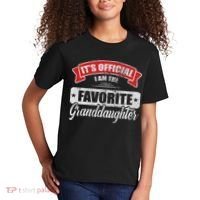 It's I'm The Favorite Granddaughter Funny Sayings Kids T-Shirt thumb 2