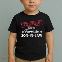 It's I'm The Favorite Son In Law Toddler T-Shirt thumb 2