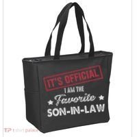 It's I'm The Favorite Son In Law Tote Bag thumb 2