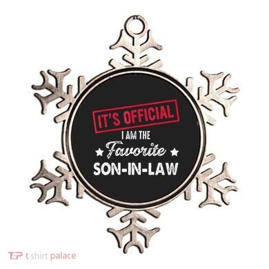 Its Im The Favorite Son In Law Ornament