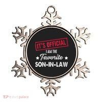 Its Im The Favorite Son In Law Ornament thumb 0