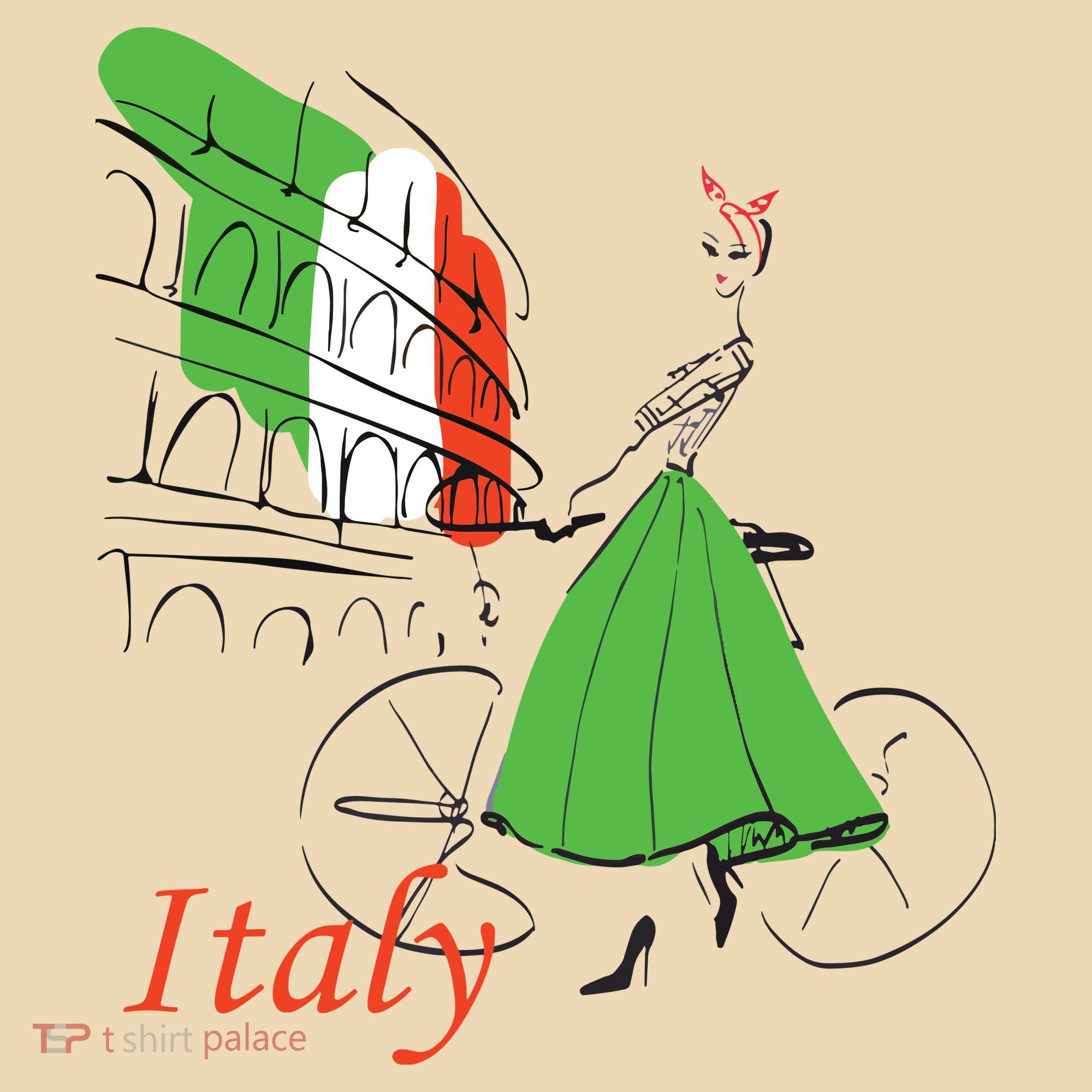 Italy Tote Bag