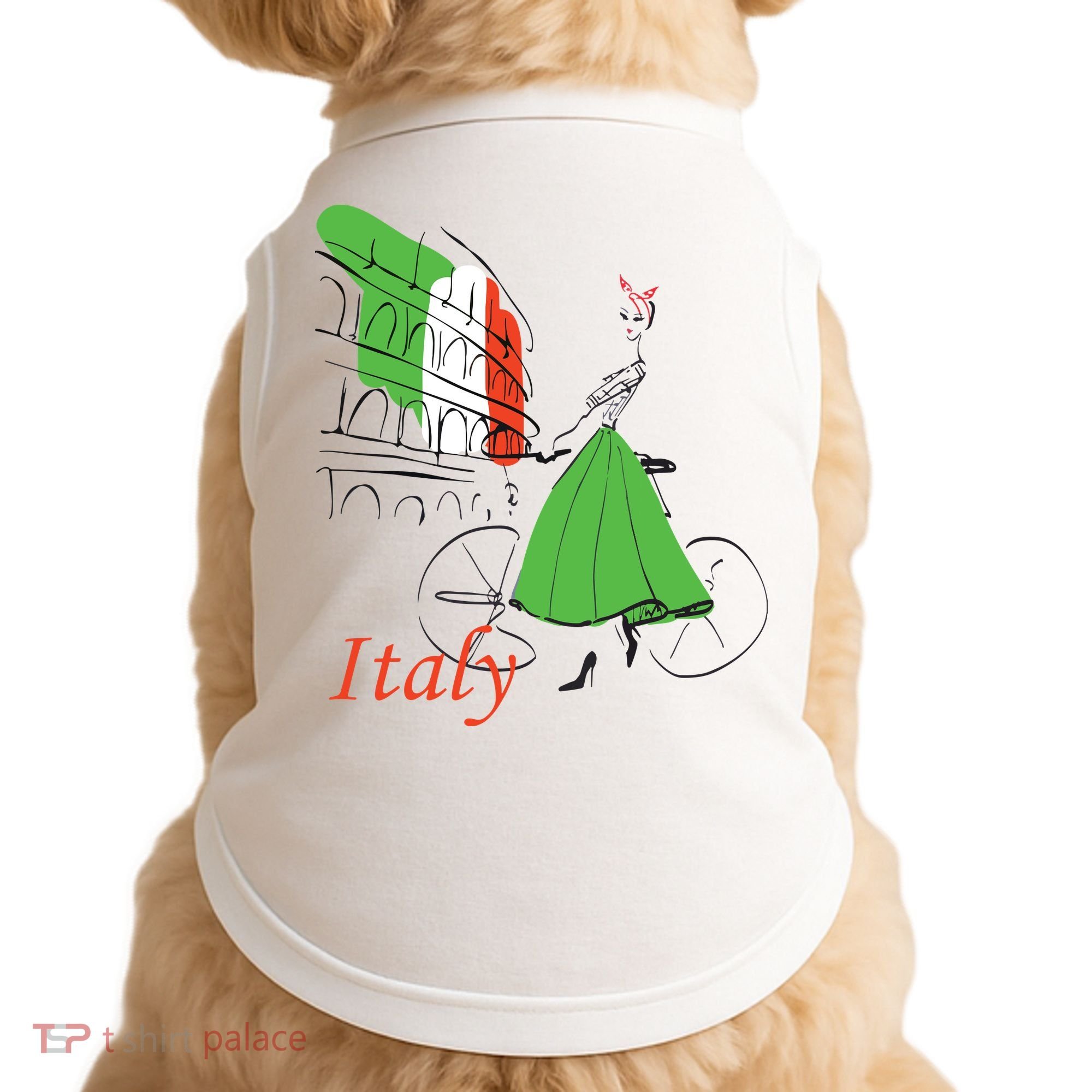 Italy Doggie Tank