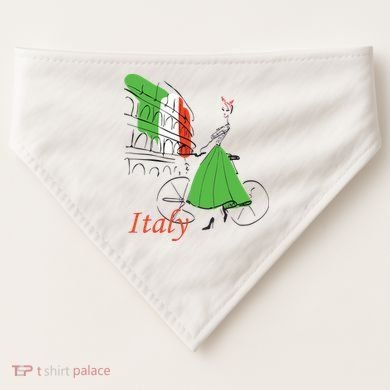 Italy USA-Made Doggie Bandana