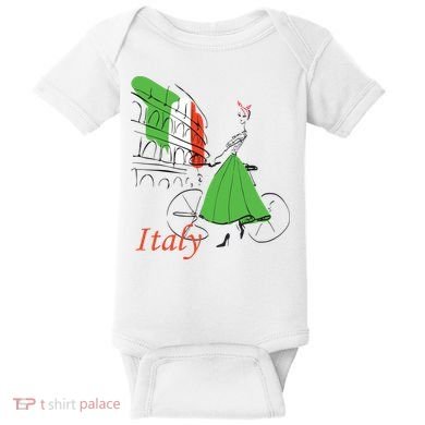 Italy Baby Bodysuit