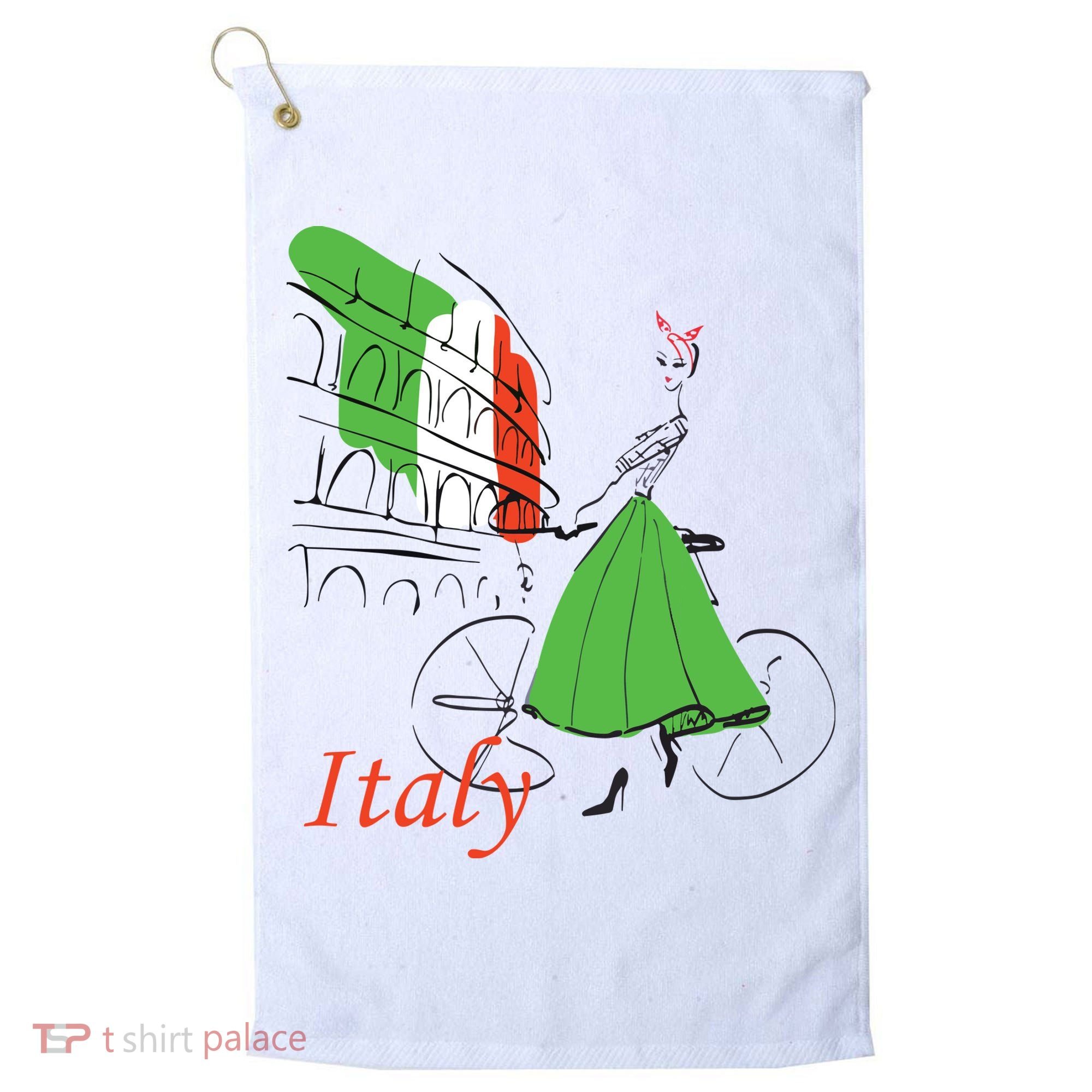Italy Golf Towel