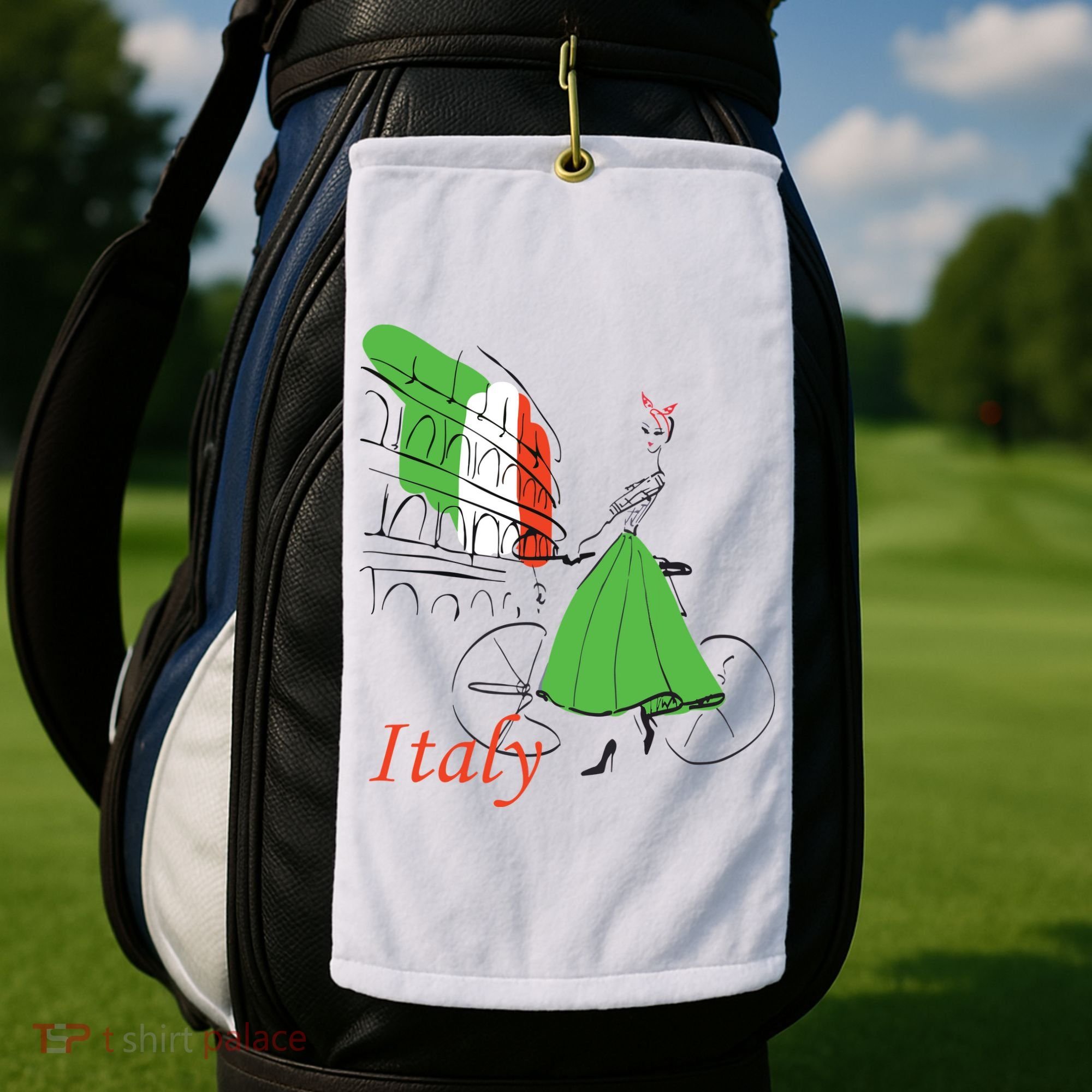 Italy Golf Towel