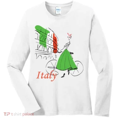 Italy Women's Long Sleeve Shirt