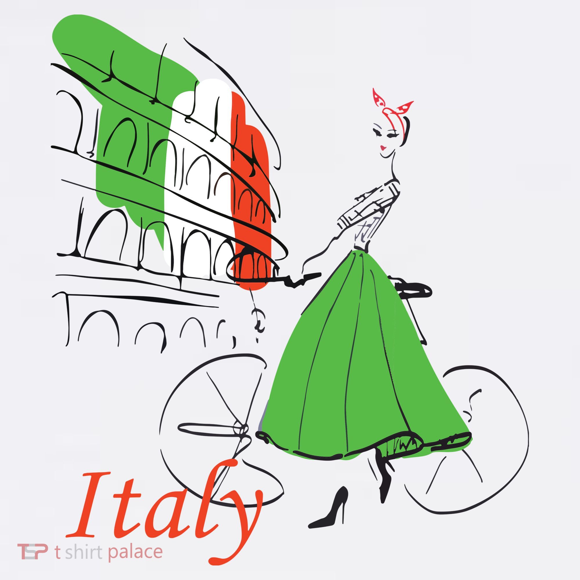 Italy Women's Long Sleeve Shirt