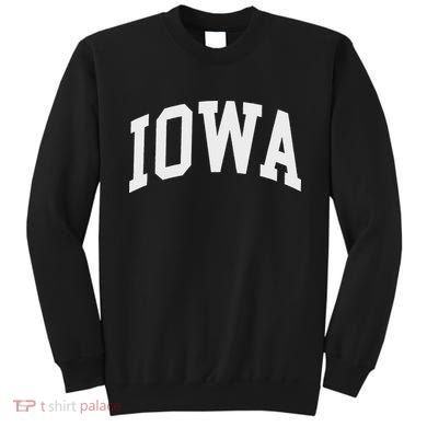 Iowa IA Throwback Classic Sweatshirt