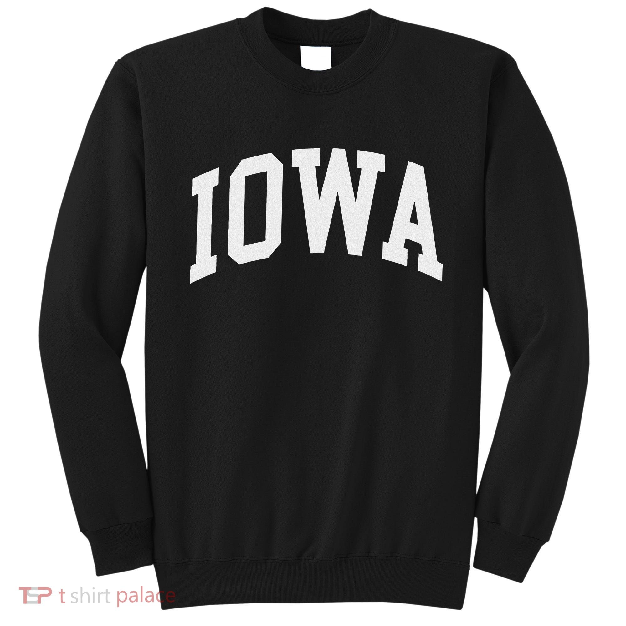 Iowa IA Throwback Classic Sweatshirt