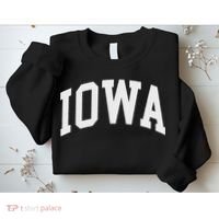 Iowa IA Throwback Classic Sweatshirt thumb 2