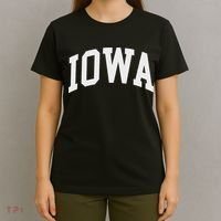 Iowa IA Throwback Classic T-Shirt thumb 4