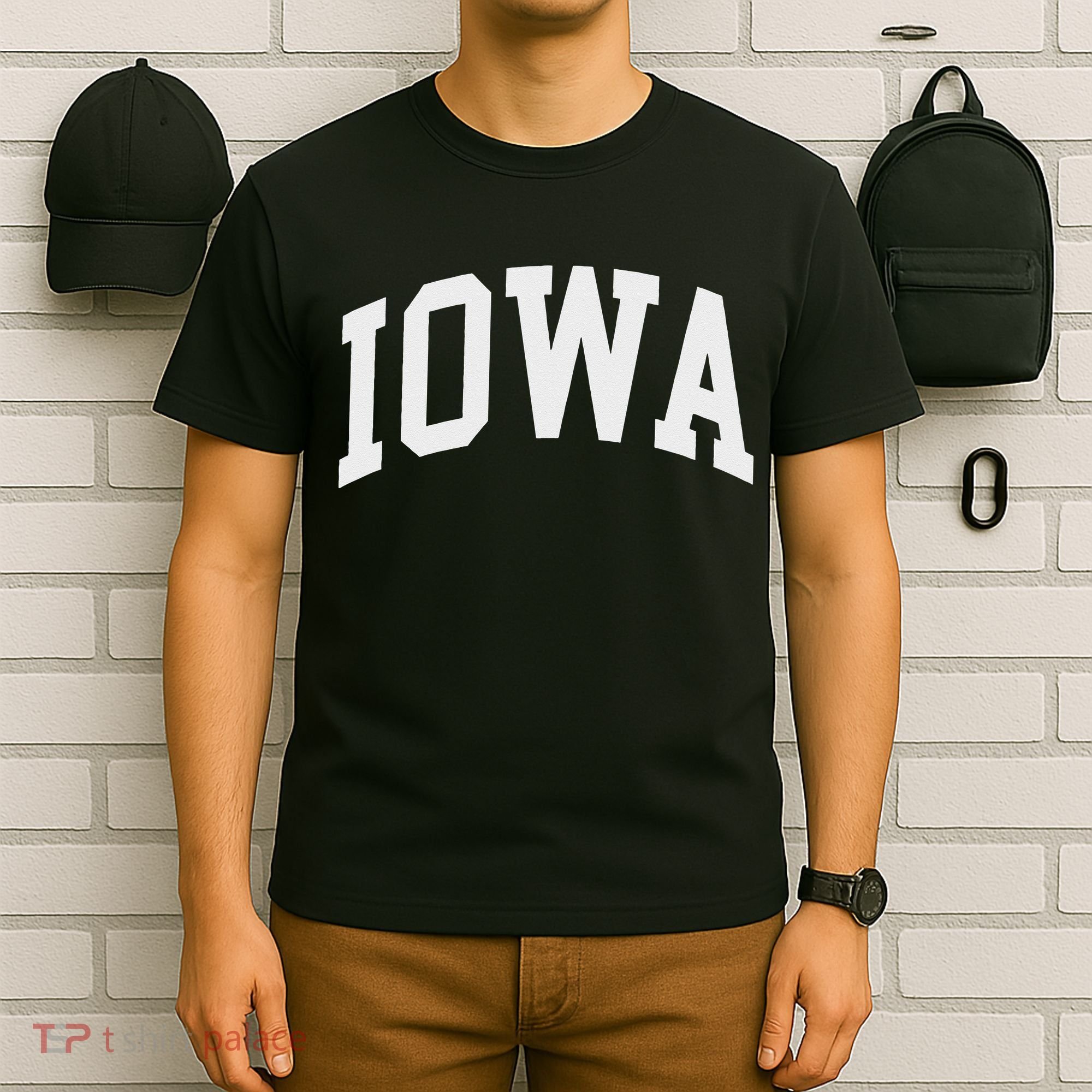 Iowa IA Throwback Classic T-Shirt