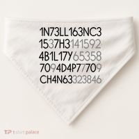 Intelligence Is The Ability To Adapt To Change USA-Made Doggie Bandana thumb 0