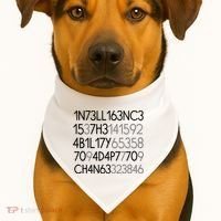 Intelligence Is The Ability To Adapt To Change USA-Made Doggie Bandana thumb 1