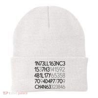 Intelligence Is The Ability To Adapt To Change Beanie thumb 0