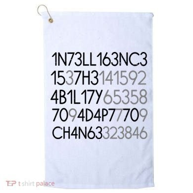 Intelligence Is The Ability To Adapt To Change Golf Towel