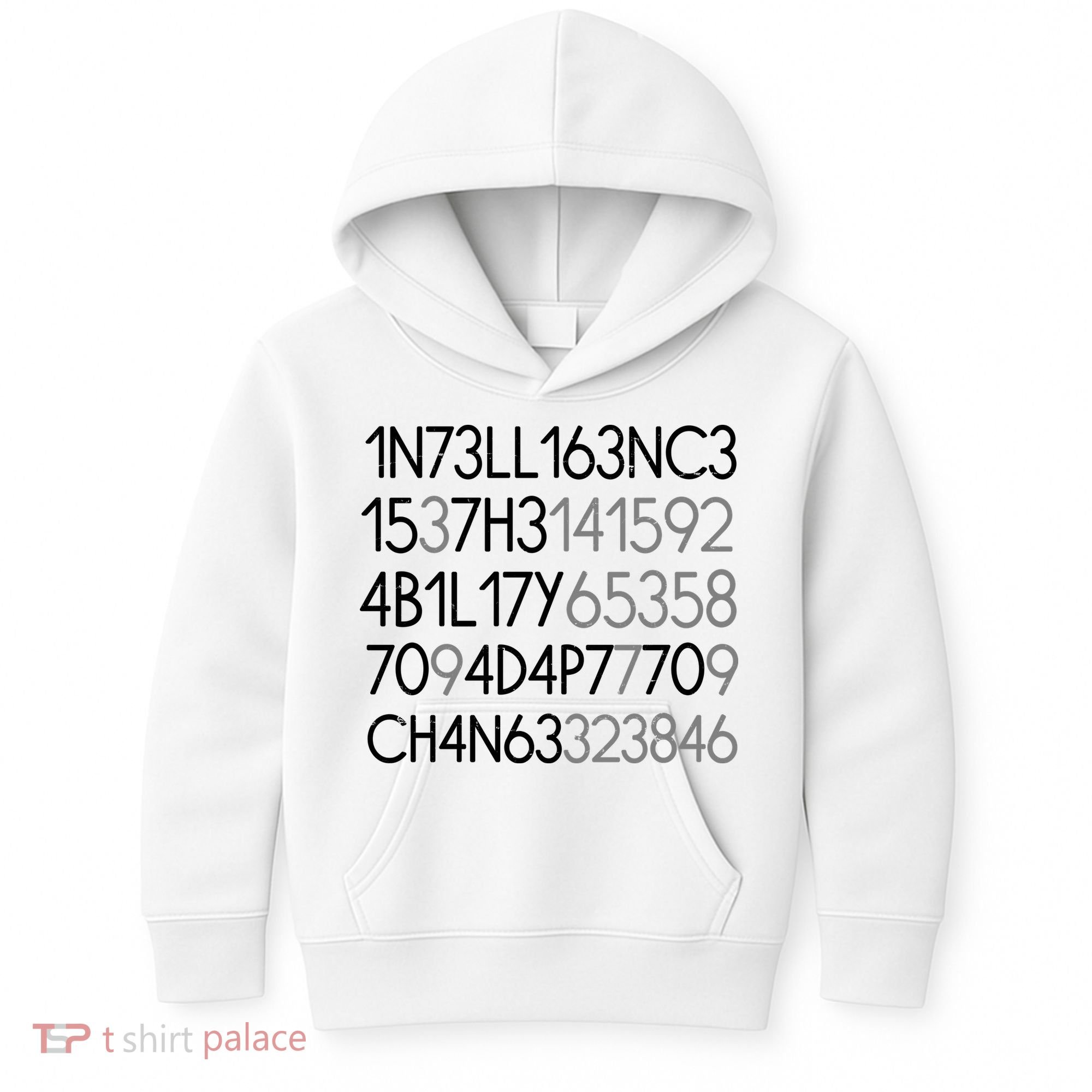 Intelligence Is The Ability To Adapt To Change Kids Hoodie