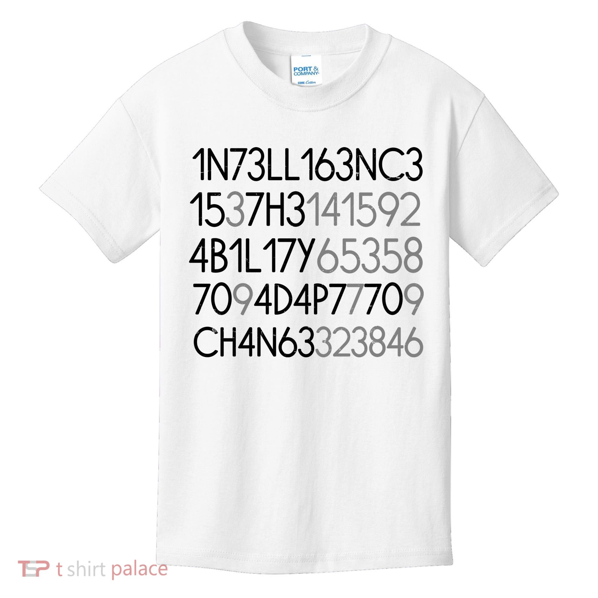 Intelligence Is The Ability To Adapt To Change Kids T-Shirt