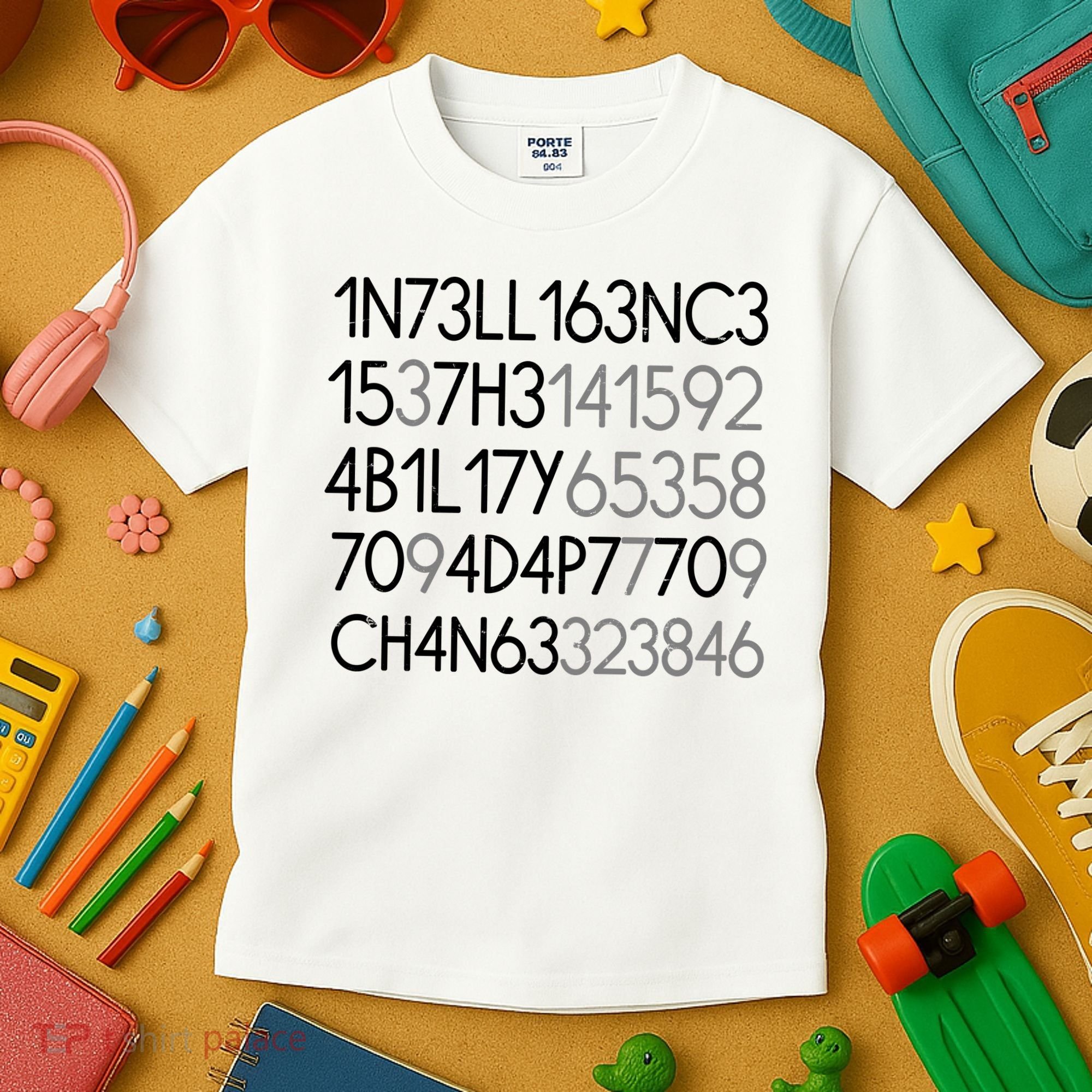 Intelligence Is The Ability To Adapt To Change Kids T-Shirt