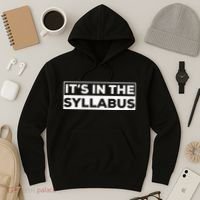 ItS In The Syllabus Hoodie thumb 3