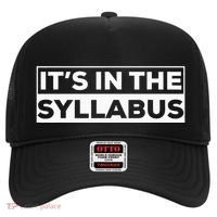 ItS In The Syllabus Hat thumb 0