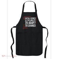 Intelligence Is The Ability To Adapt To Change Smart People Apron thumb 0