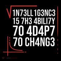 Intelligence Is The Ability To Adapt To Change Smart People Button thumb 1