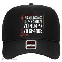 Intelligence Is The Ability To Adapt To Change Smart People Hat thumb 0