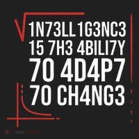 Intelligence Is The Ability To Adapt To Change Smart People Hat thumb 2