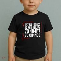 Intelligence Is The Ability To Adapt To Change Smart People Toddler T-Shirt thumb 2
