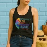 Intelligence Is The Ability To Adapt To Change Women's Tank Top thumb 2