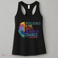 Intelligence Is The Ability To Adapt To Change Women's Tank Top thumb 3