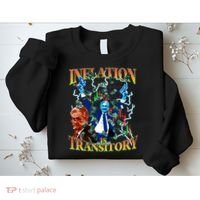 Inflation Is Transitory  90s Bootleg Merch Style JPOW  Sweatshirt thumb 2