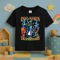 Inflation Is Transitory  90s Bootleg Merch Style JPOW  Toddler T-Shirt thumb 3