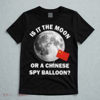 Is It The Moon Or A Chinese Spy Balloon T-Shirt thumb 5