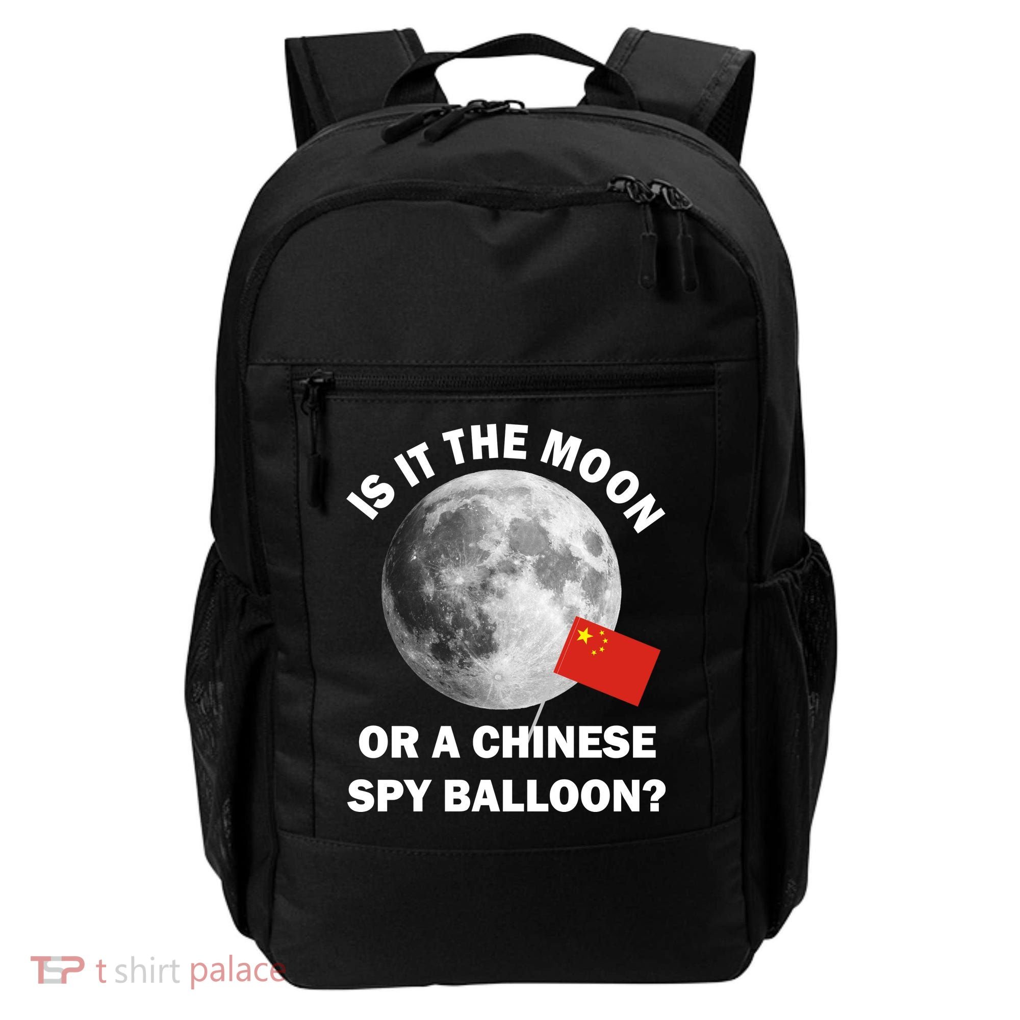 Is It The Moon Or A Chinese Spy Balloon Backpack