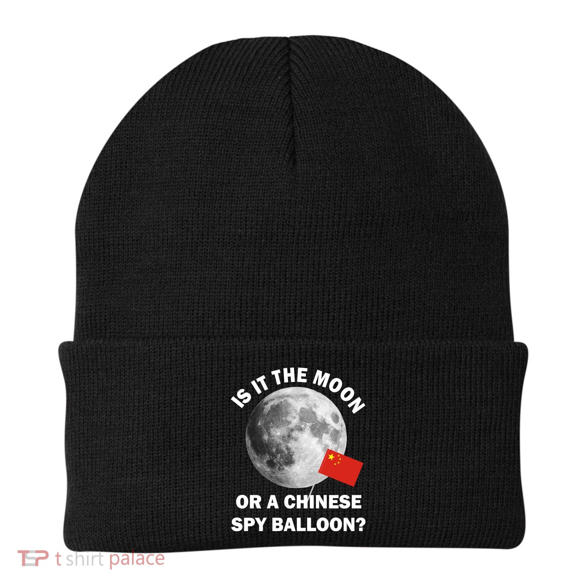 Is It The Moon Or A Chinese Spy Balloon Beanie