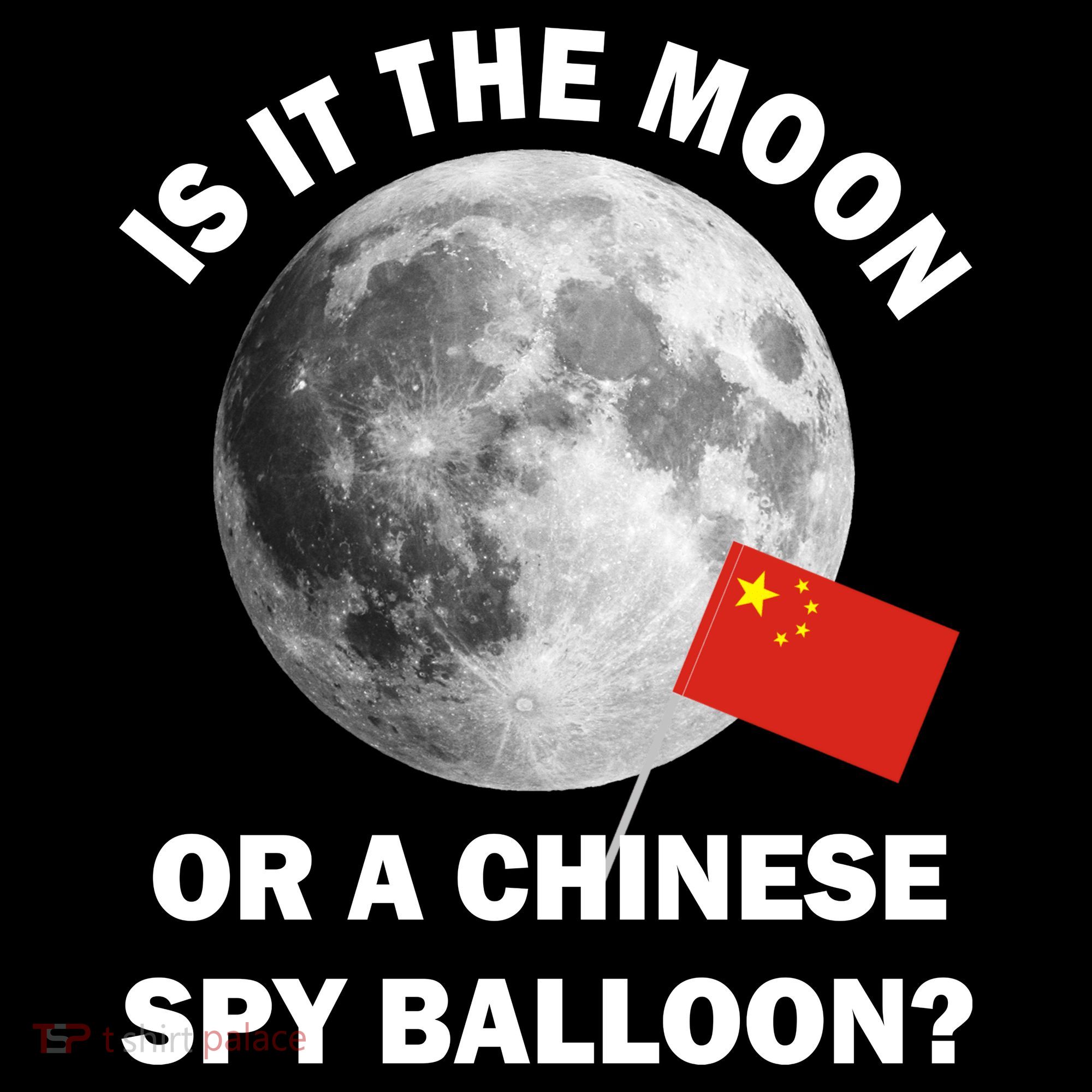 Is It The Moon Or A Chinese Spy Balloon Women's Hoodie