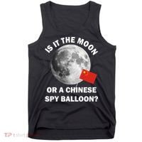 Is It The Moon Or A Chinese Spy Balloon Tank Top thumb 0