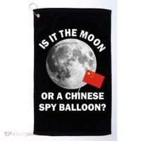 Is It The Moon Or A Chinese Spy Balloon Golf Towel thumb 0